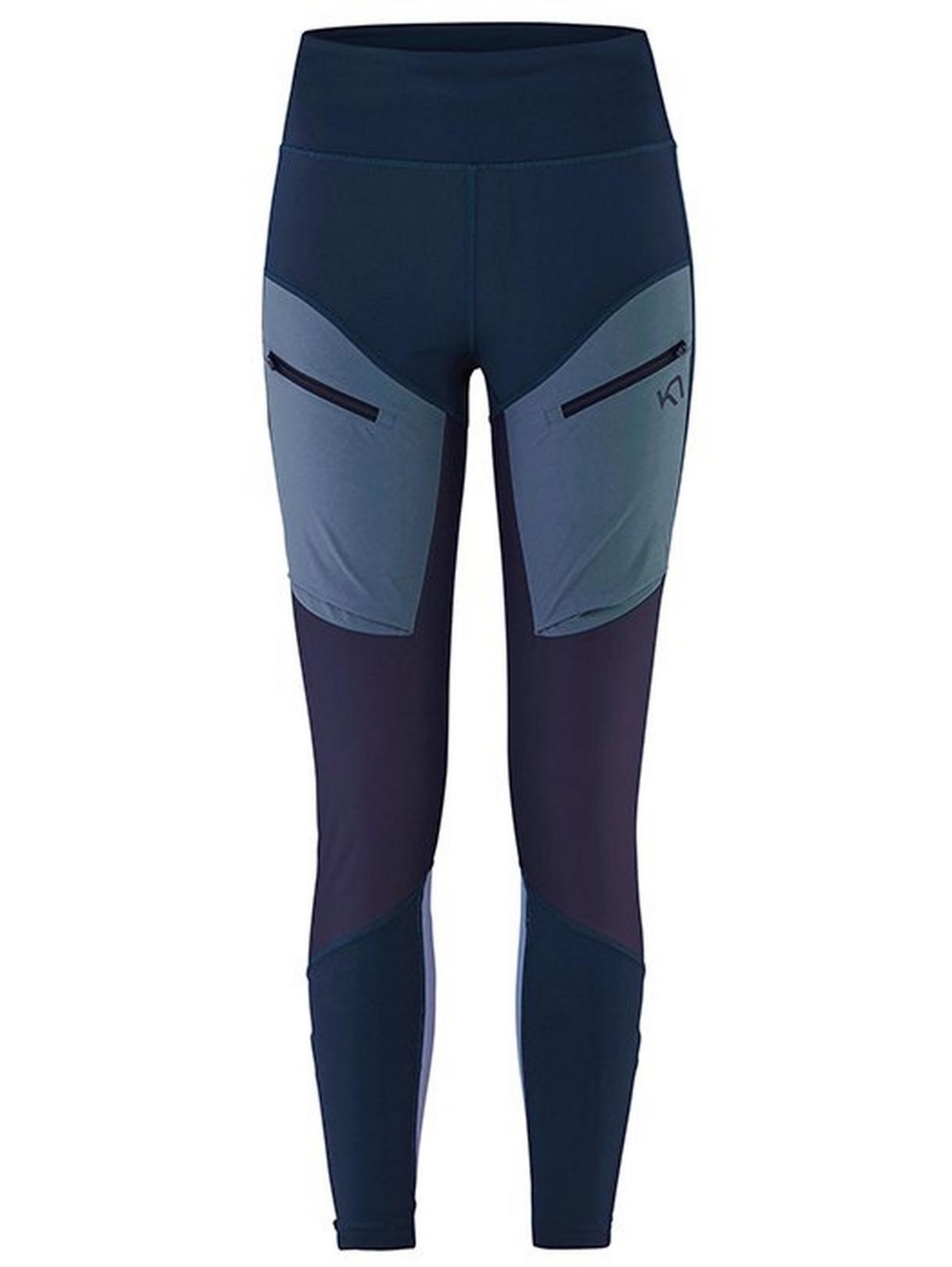 Kari Traa Ane Hiking Tights - Women's Blue Size Large Activewear Pockets